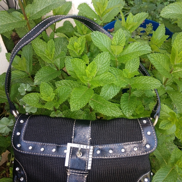 Black and rhinestone the sak purse - Picture 8 of 9